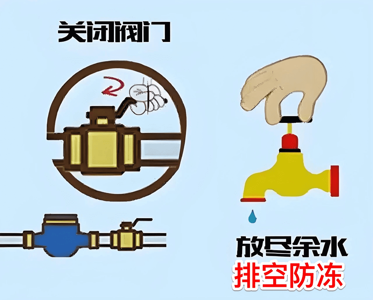 强冷,空气,来临,请加,强供,水设,施防,冻保,温, . 强冷空气来临请加强供水设施防冻保温 -----水管穿上防冻衣˙安全平稳过冬季